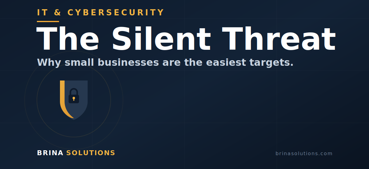 small business cybersecurity shield protecting data