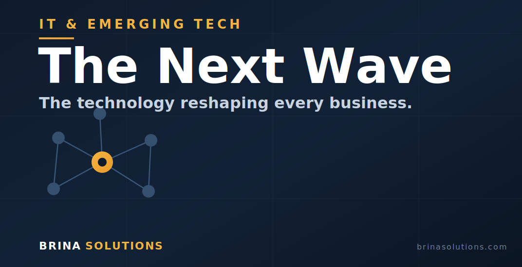 emerging technology network connecting business systems