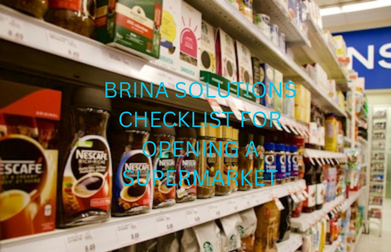 supermarket pre-opening checklist Kenya launch planning